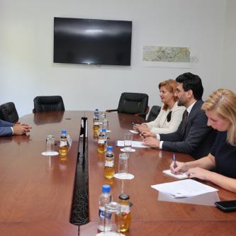 Sastanak predstavnika BPK Goražde i Misije OSCE-a: Fokus na borbu protiv korupcije i reforme